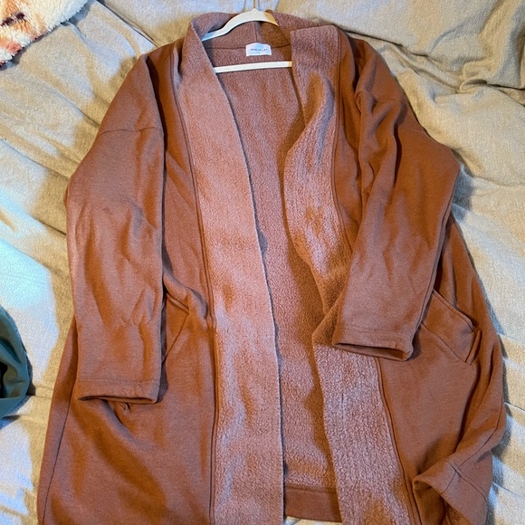 Tribe Kelley Duster Cardi - Rum Caramel - Picture 2 of 11